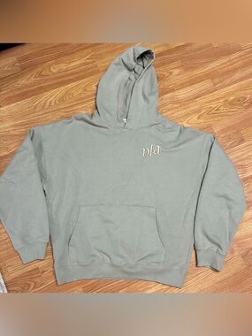 YoungLA 522 Marshmallow Hoodie Men's Small Tan Beige Oversized YLA2529